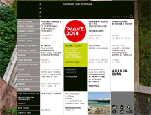 Tablet Screenshot of iuav.it